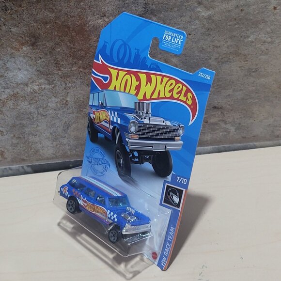 Hot Wheels 64 Nova Wagon Gasser Diecast Car 2020 - Picture 6 of 8